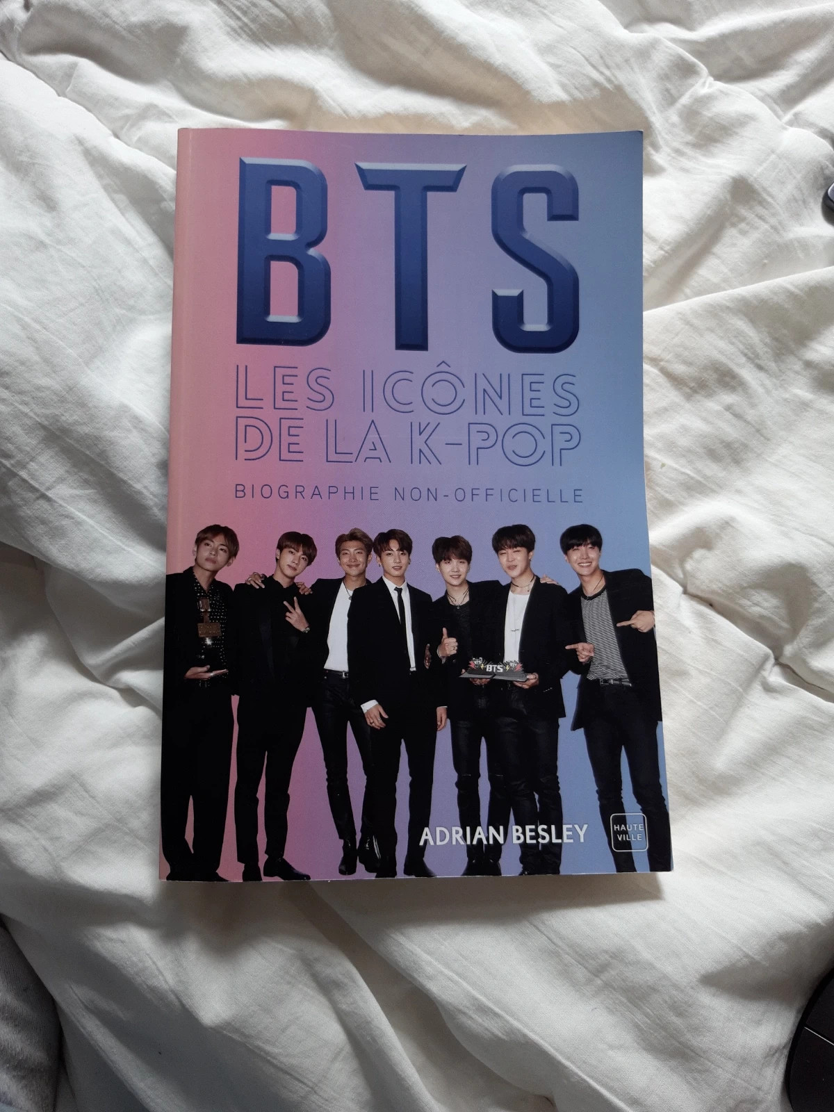 Livre BTS les icônes de la k-pop