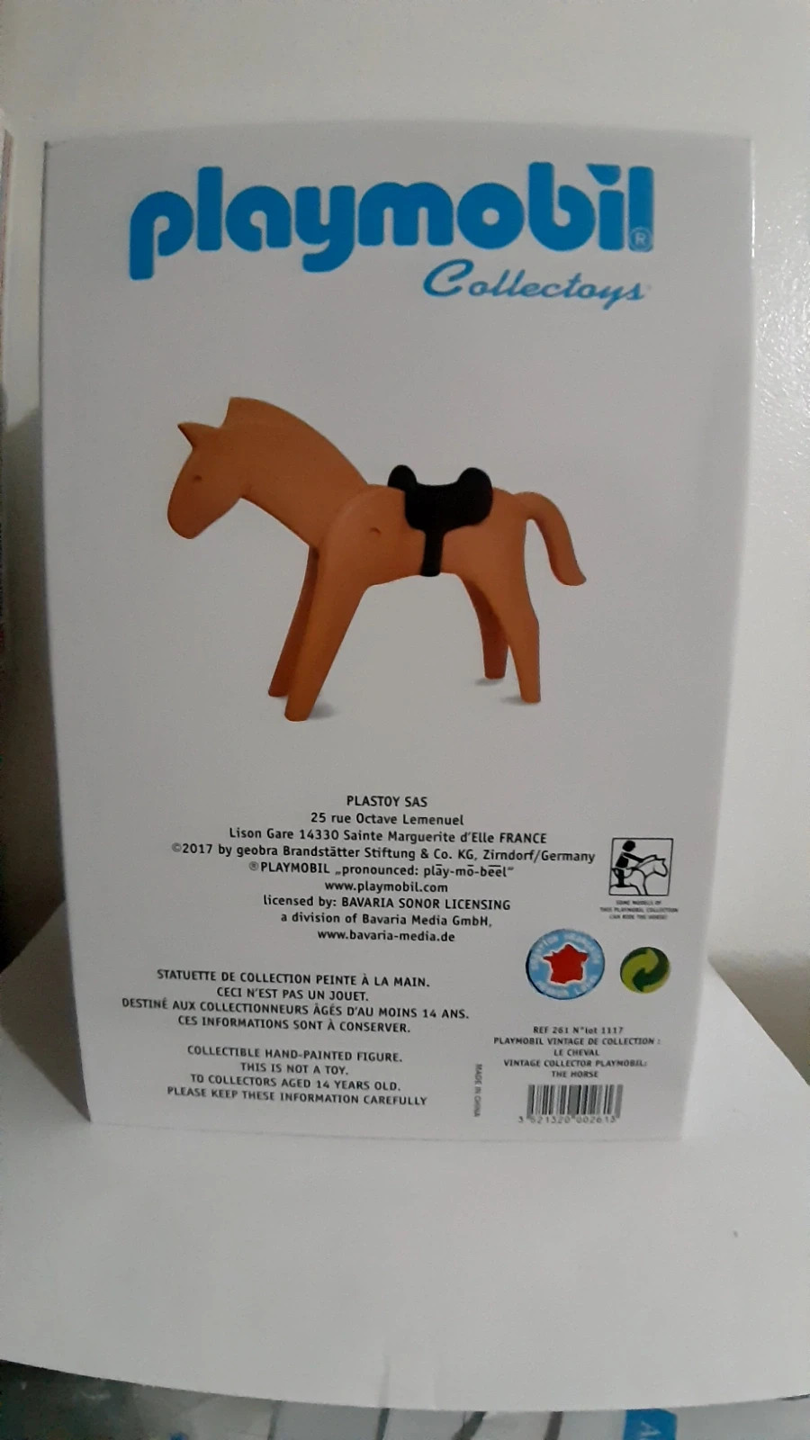 Le cheval Playmobil Collectoys de Plastoy