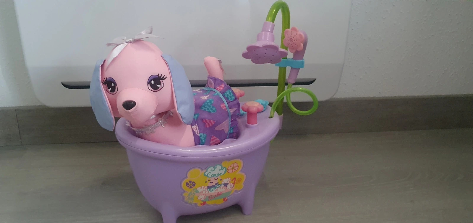 Barbie avec animaux + baignoire