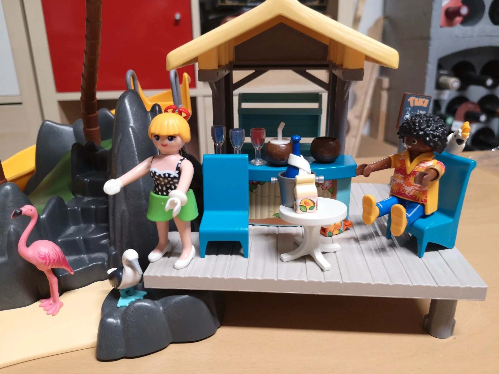 PLAYMOBIL FAMILY FUN LE BAR DE PLAGE 9162